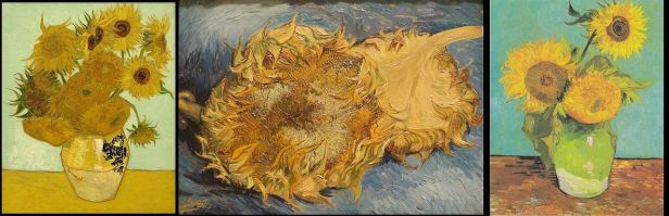 Vincent Van Gogh, Girasoli (serie), 1888-1889, olio su tela
